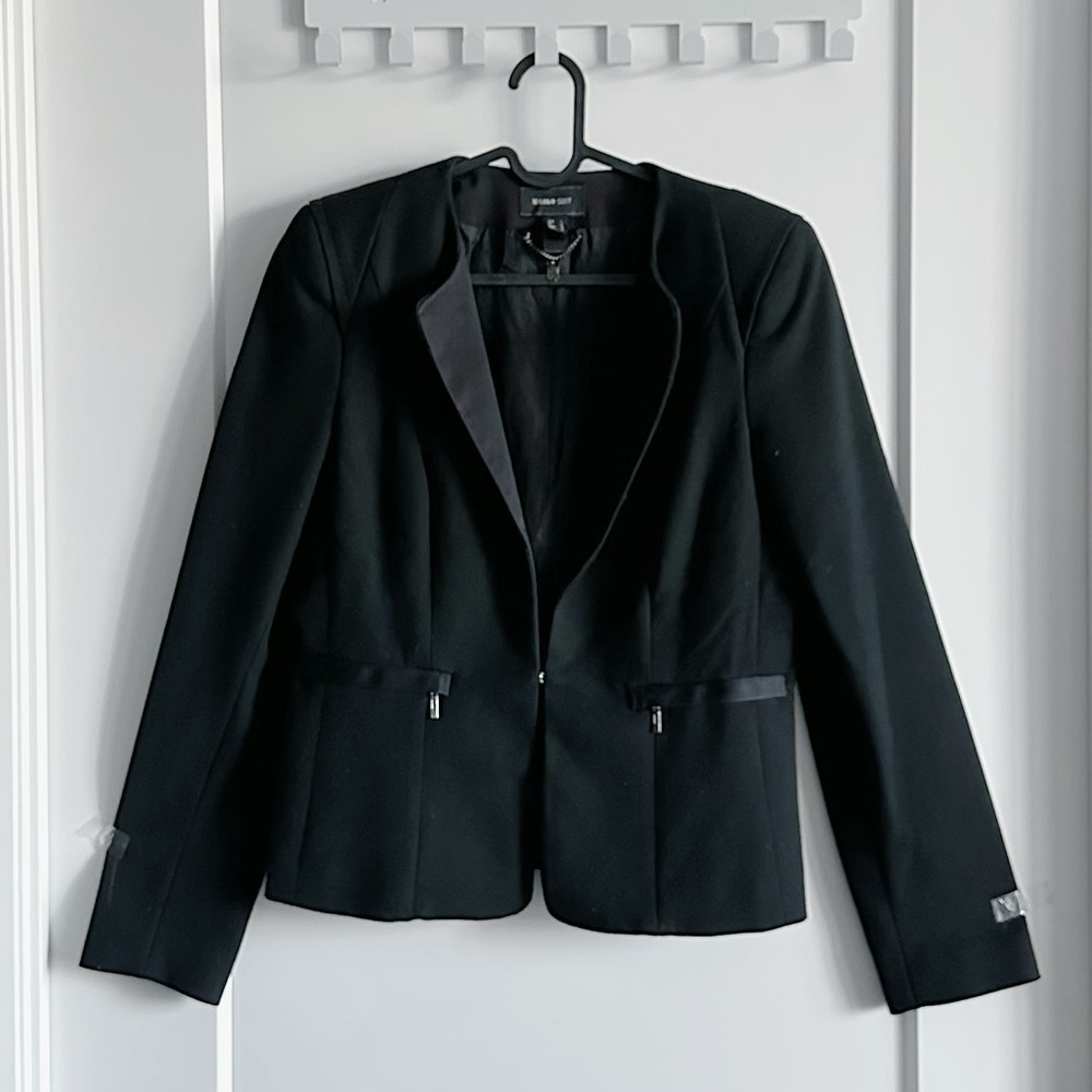 Mango Classic Black Women's Blazer